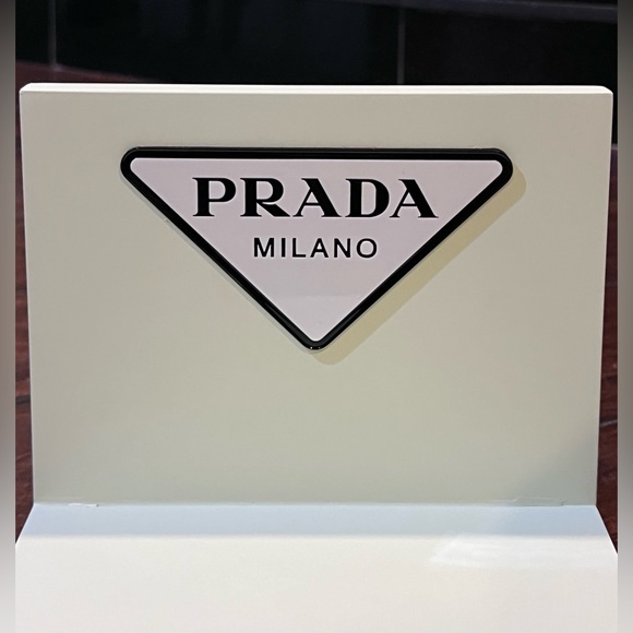 PRADA “L-Shaped” Counter Display Magnetic Logo-BRAND NEW-Retail Branded Display - Picture 5 of 16